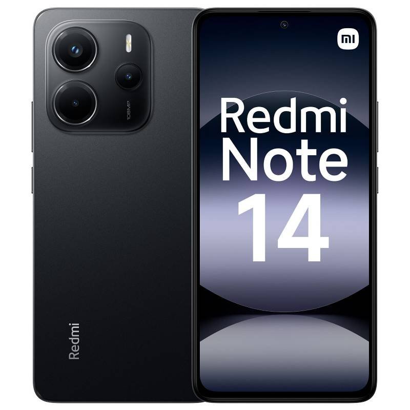 Smartphone Xiaomi Redmi Note 14 4G 8Go 256Go - Midnight Black