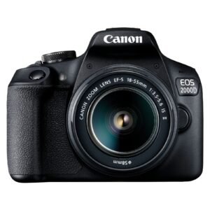 Canon EOS 2000D – Appareil Photo Reflex + Objectif 18-55 DC