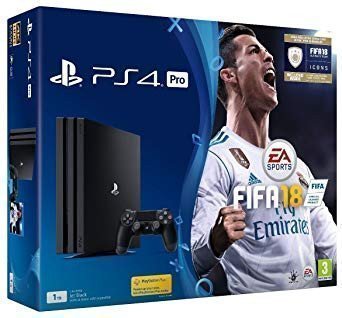 Console PS4 1tb PRO+Fifa 19