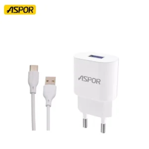 Chargeur Aspor A818 2.4A Type-C