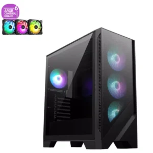 Boitier Gamer MSI MAG Forge 320R Airflow 4x Fan +Carte de contrôle ARGB