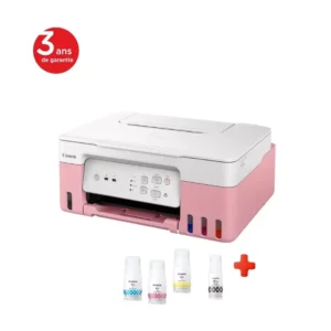 Imprimante Couleur Multifonction à Réservoir Canon Pixma G3430 Rose 3en1+Wifi