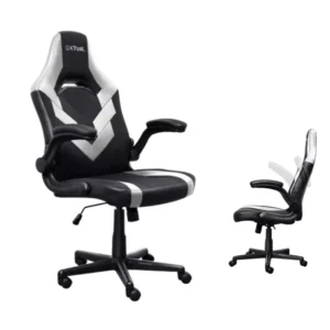 Trust GXT 703W Riye – Chaise Gaming Blanc