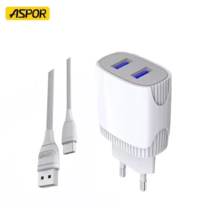 Chargeur Aspor A811 2.4A Type-C