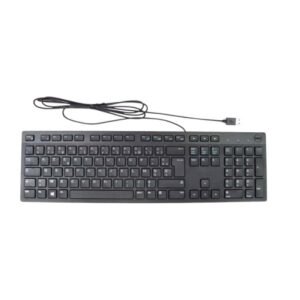 Dell KB216 – Clavier Multimédia Français (AZERTY)  Noir