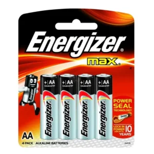 Piles Energizer Max AA E91BP4 Lot de 4