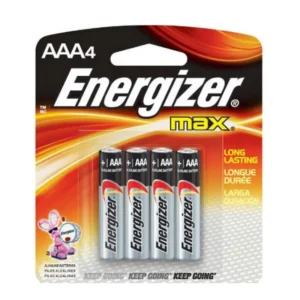 Piles Energizer Max AAA E92BP4 Lot de 4