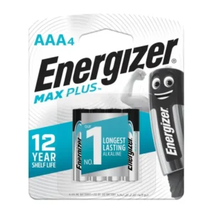 Piles Energizer Max Plus AAA E92BP4 Lot de 4