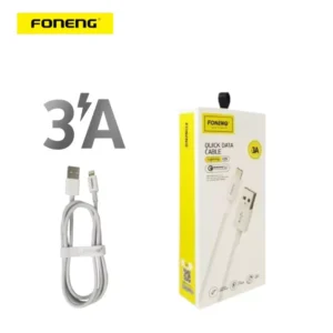 Câble chargeur et data Foneng X35 3A pour iPhone