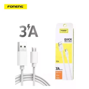Câble chargeur et data  Micro Usb Foneng X35 3A