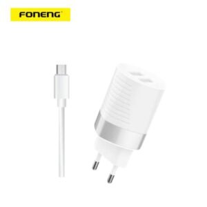 Foneng EU22 – Chargeur Rapide double USB 2.4A Micro