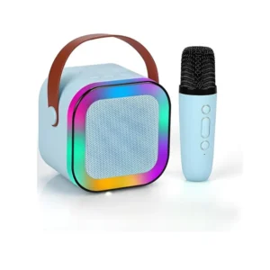 Haut Parleur Bluetooth K12 5W Avec Microphone karaoke Bleu