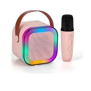 Haut Parleur Bluetooth K12 5W Avec Microphone karaoke Rose