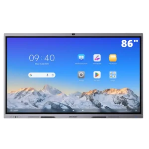 Hikvision DS-D5C86RB/B – Écran plat interactif 86&Prime; 4K UHD Avec Caméra