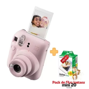 Appareil photo instantané Fujifilm instax mini 12 Rose