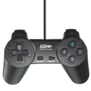Manette de jeu simple Jeway USB-701 Noir