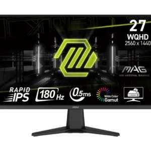 MSI MAG 275QF – Ecran Gamer 27″ WQHD IPS 180Hz