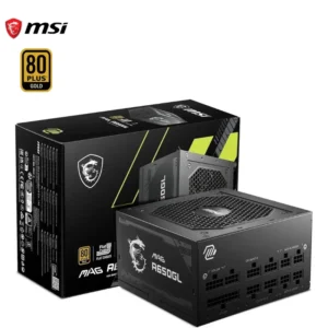 MSI MAG A650GL – Alimentation 650W 80 Plus Gold