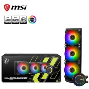 MSI MAG CORELIQUID E360 – Watercooling ARGB