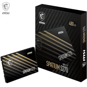 MSI SPATIUM S270 – Disque Interne SSD 2.5&Prime; 480Go