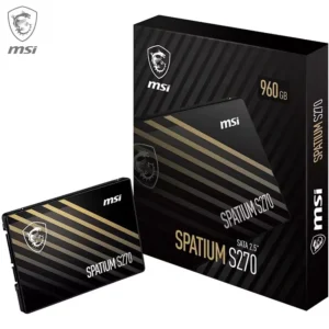 MSI SPATIUM S270 – Disque SSD Interne 960 Go SATA 2.5&Prime;
