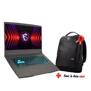 Msi Thin 15 – Pc Portable Gamer i5 13è Gén 8Go 512 SSD RTX2050