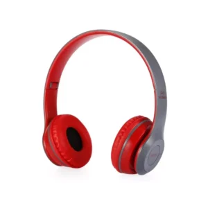 Casque Stéréo Bluetooth P47 Rouge