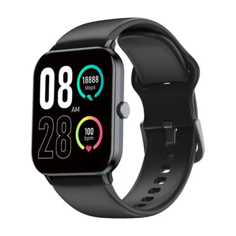 QCY GTC Montre Connectée Noir
