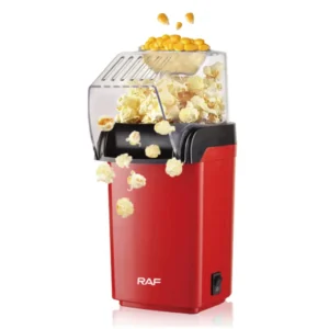 RAF R9014 Machine à Popcorn Sans Huile 2L 1200W Rouge