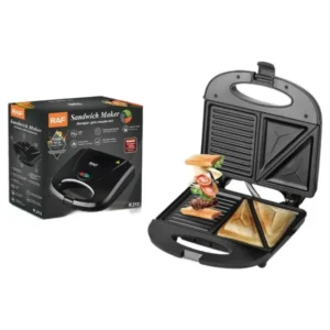 RAF R.212 – Machine à Sandwich 2en1 750W Noir