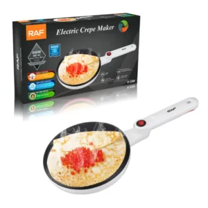 RAF R.5208 – Crêpière Électrique 650W Blanc