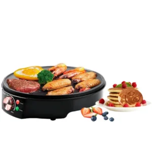 RAF R.528 – Crêpière Électrique Noir 1200W
