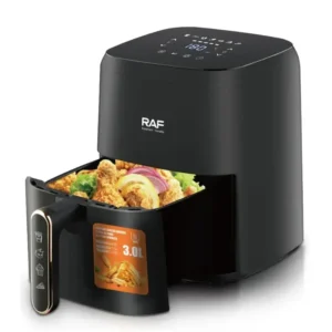 RAF Air Fryer R.5362B 3L – Friteuse Sans Huile Noir