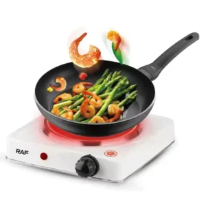 RAF R.8010A – Plaque De Cuisson Électrique 1 Feux 1000W Blanc