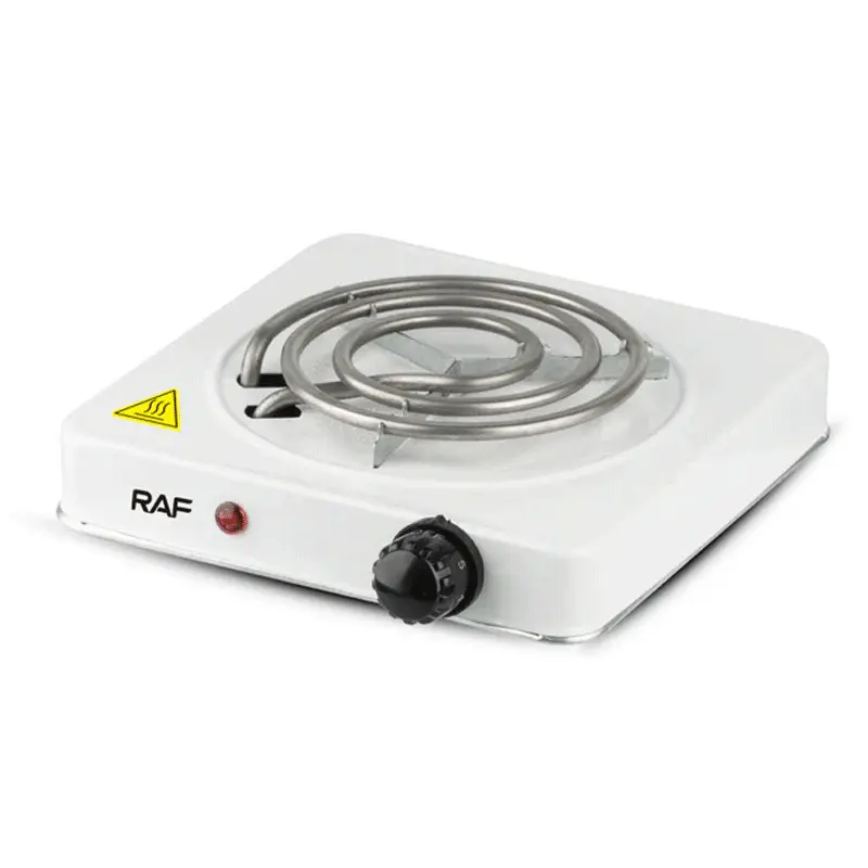 RAF R.8010B – Plaque De Cuisson Électrique 1 Feux 1000W Blanc