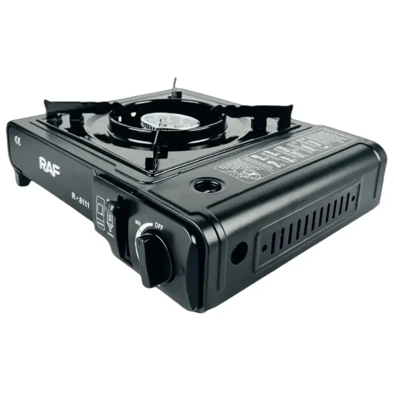 RAF R.8111 – Réchaud à Gaz 1 Feux 3000W Noir