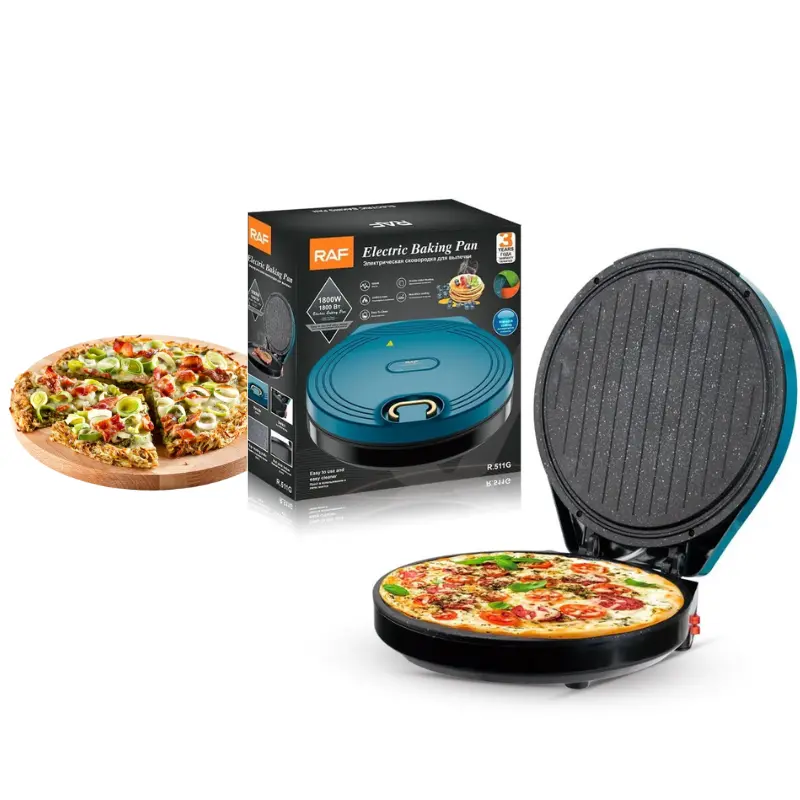 RAF R.511G Plaque de Cuisson Pizzaïolo 1800W Gris
