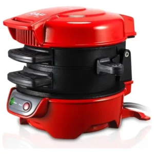 RAF R666 Machine à hamburger électrique 2L 600W Rouge
