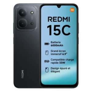 Xiaomi Redmi 15C – Smartphone 8+256 Go Noir