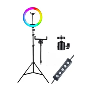 Ring Light LED RGB 3D-30Cm avec Trépied