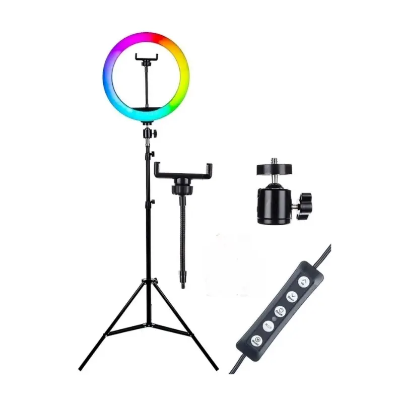 Ring Light LED RGB 3D-20Cm avec Trépied