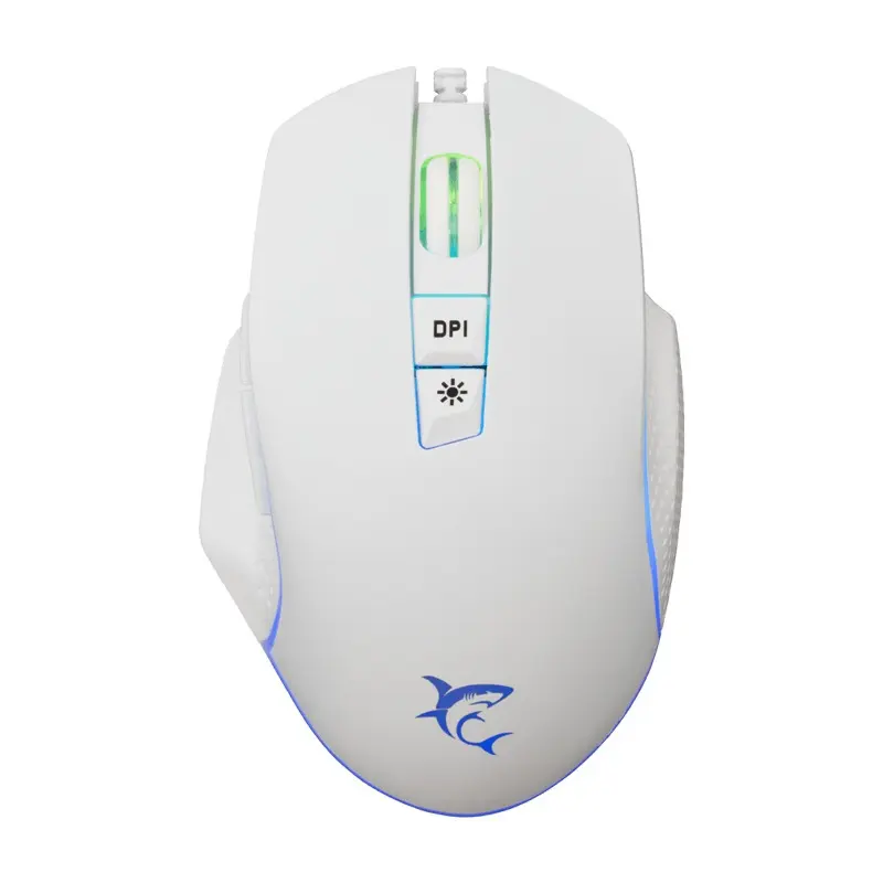 Souris Gamer WHITE SHARK GM-5009 Gareth Blanc