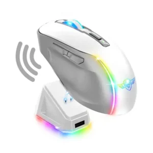 Souris Gamer Sans Fil Spirit of Gamer Elite M50 RGB – Blanc