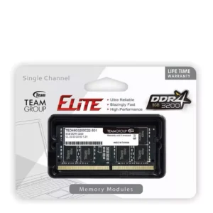 Barrette Mémoire TeamGroup Elite 8Go DDR4 3200Mhz pour NB