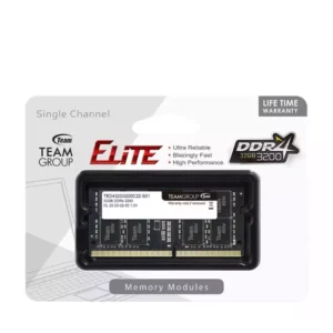 Barrette Mémoire TeamGroup Elite 32Go DDR4 3200Mhz pour NB