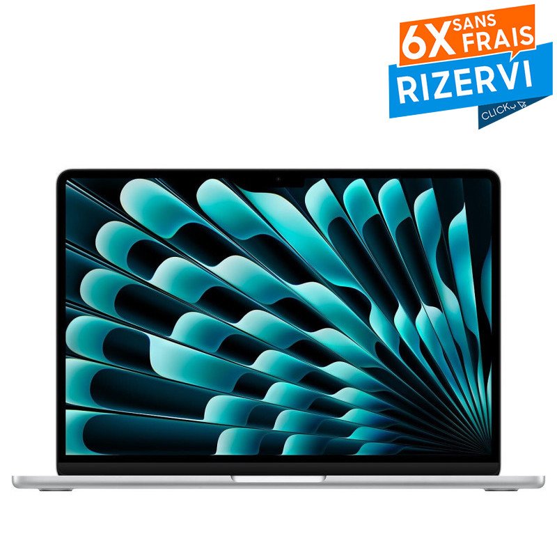 APPLE MACBOOK AIR M3 13″ (2024) 16GO 256GO SSD SILVER