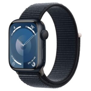 APPLE Watch Séries 9 GPS Midnight Aluminium – 41MM Avec Boucle Sport Minuit