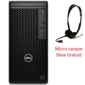 PC DE BUREAU DELL OPTIPLEX 3000 I3 12GÉN 8 GO 512 GO SSD W11 NOIR