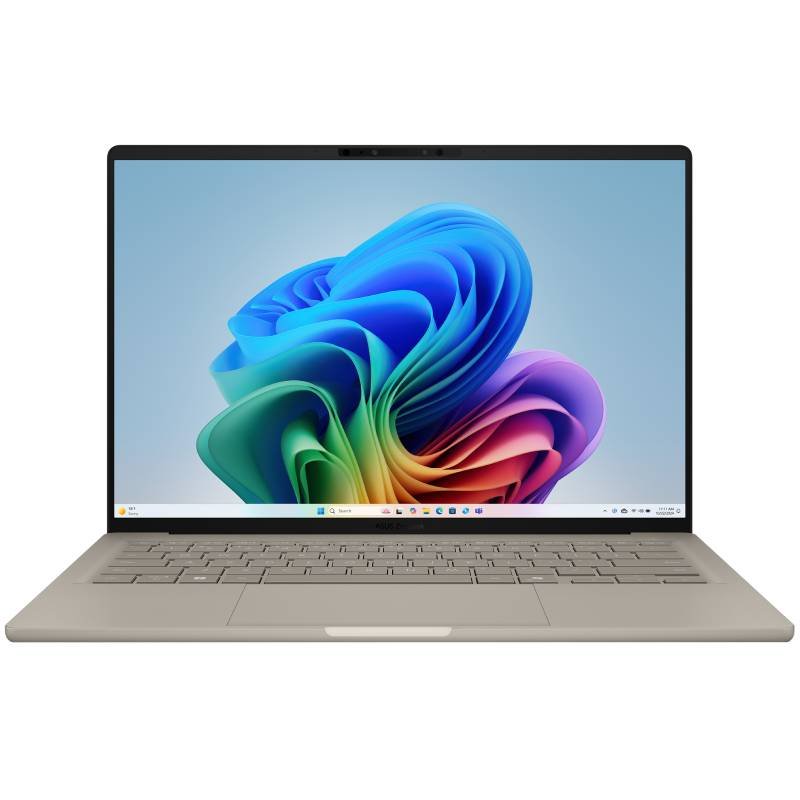 PC PORTABLE ASUS ZENBOOK A14 SNAPDRAGON® X X1 26 100 32G 1TO SSD – BEIGE