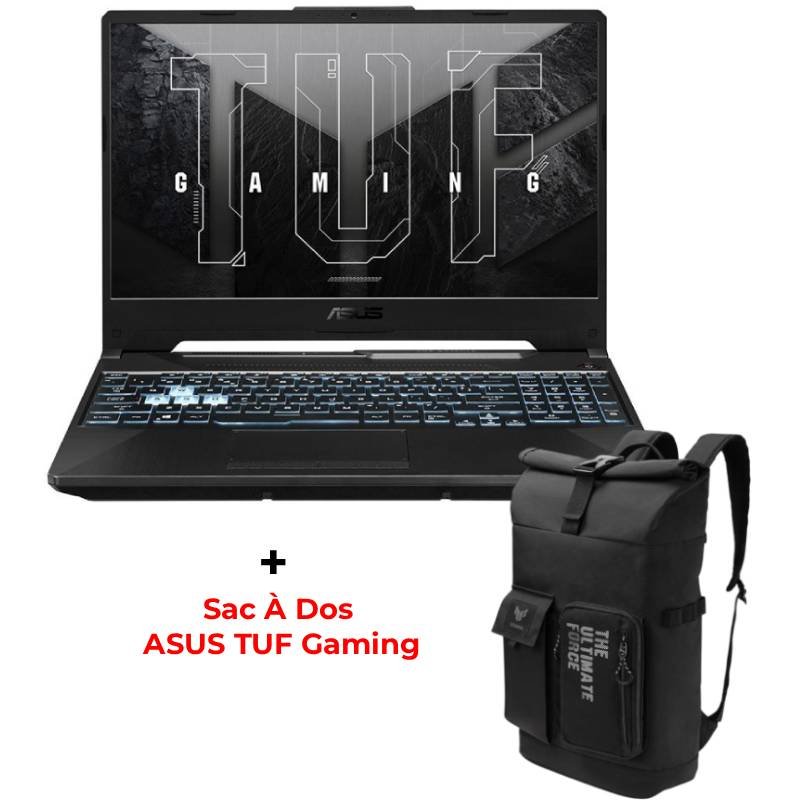 PC PORTABLE GAMER ASUS TUF GAMING A15 AMD RYZEN 7 8GO RTX 3050